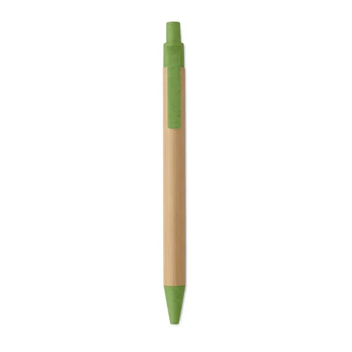 Push button ball pen in bamboo - MO2635 (MOCN#09)